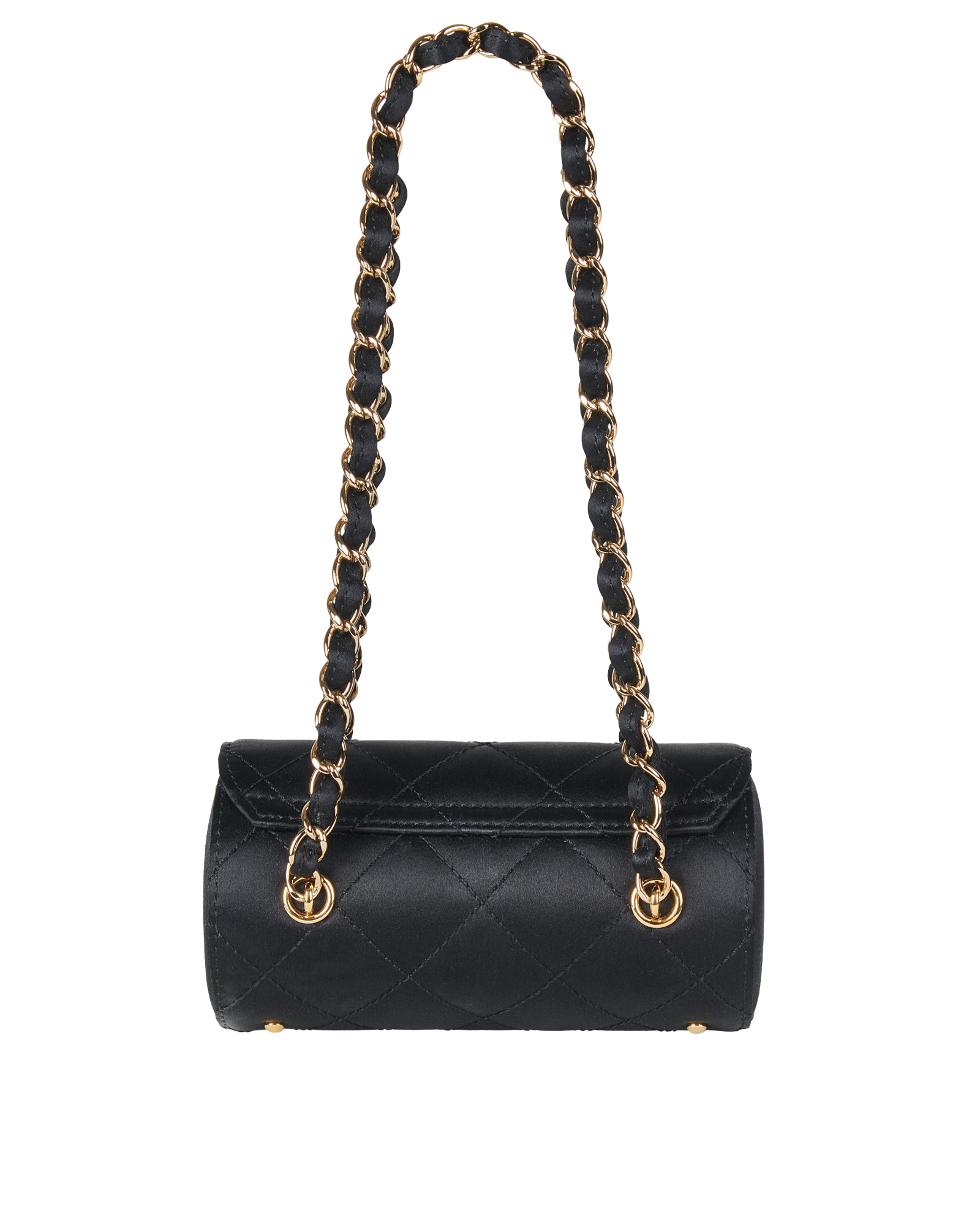 Mini Satin Barrel Bag, &pound;950, Back view